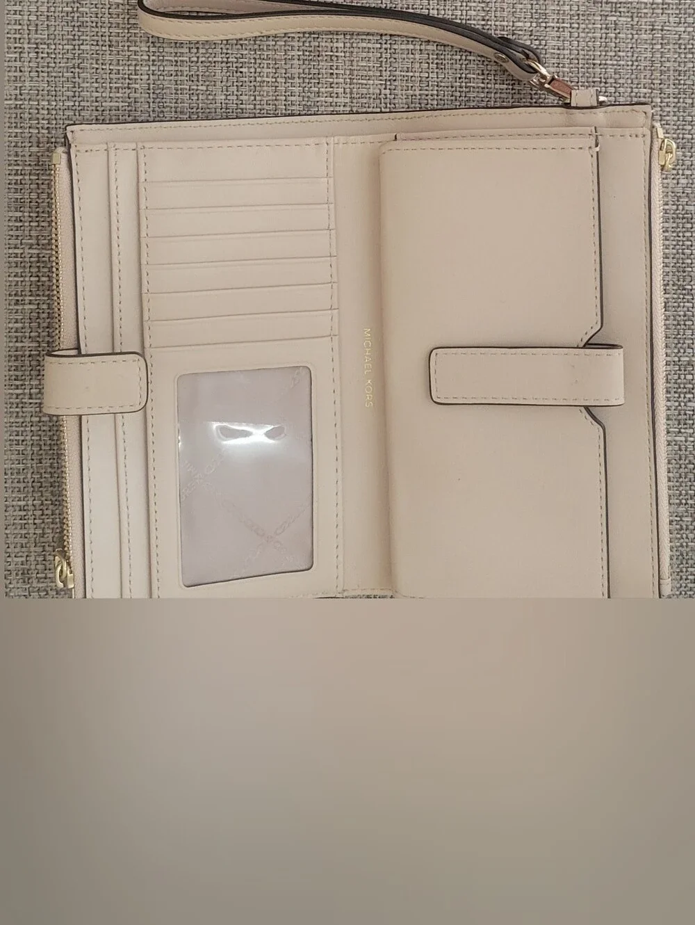 Michael Kors Pink Signature Wristlet
